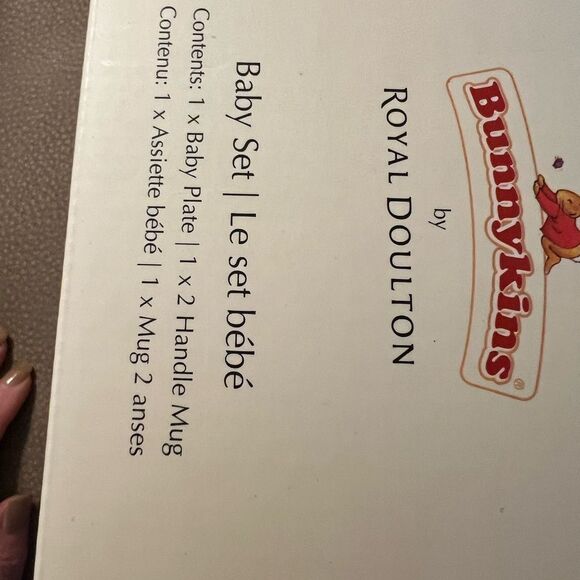 Bunnykins by royal doulton kids dinning set NEW - Picture 2 of 5